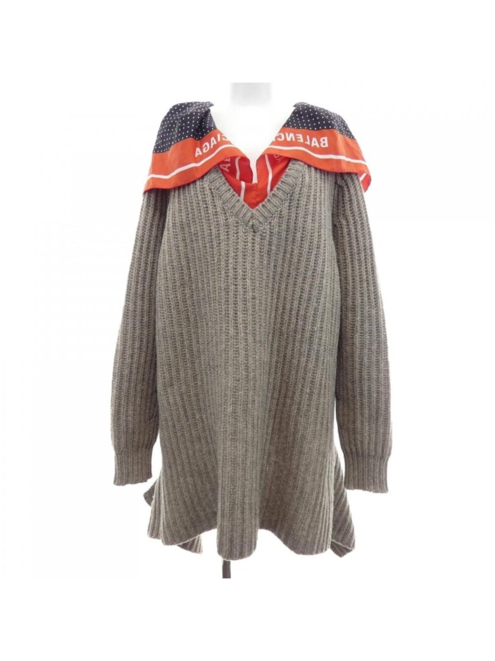 Balenciaga Knit Sweater Beige